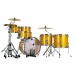Mapex Mars Birch 22'' 6pc Crossover Shell Pack, Sunflower Sparkle