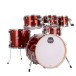 Mapex Mars Birch 22'' 6pc Shell Pack, Blood Orange Sparkle