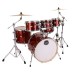 Mapex Mars Birch 22'' 6pc Shell Pack, Blood Orange Sparkle