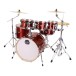 Mapex Mars Birch 22'' 6pc Shell Pack, Blood Orange Sparkle