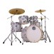 Mapex Mars Birch 20'' 5pc Fusion Drum Kit w/Cymbals, Diamond Sparkle