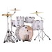 Mapex Mars Birch 20'' 5pc Fusion Drum Kit w/Cymbals, Diamond Sparkle