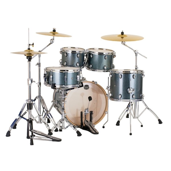 Mapex Mars Birch 20'' 5pc Fusion Drum Kit w/Cymbals, Twilight Sparkle