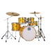 Mapex Mars Birch 20'' 5pc Fusion Drum Kit w/Cymbals, Sunflower Sparkle