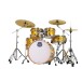 Mapex Mars Birch 20'' 5pc Fusion Drum Kit w/Cymbals, Sunflower Sparkle