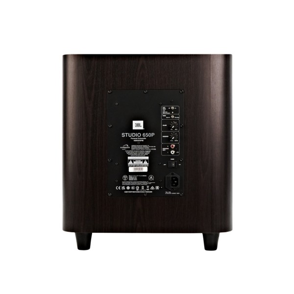 JBL Studio 650P Subwoofer, Dark Wood 