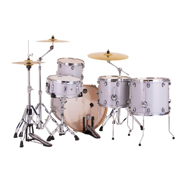 Mapex Mars Birch 22'' 5pc Crossover Drum Kit w/Cymbals, Diamond Sparkle