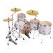Mapex Mars Birch 22'' 5pc Crossover Drum Kit w/Cymbals, Diamond Sparkle