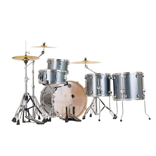 Mapex Mars Birch 22'' 5pc Crossover Drum Kit w/Cymbals, Twilight Sparkle