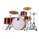 Mapex Mars Birch 22'' 5pc Crossover Drum Kit w/Cymbals, Blood Orange Sparkle