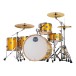 Mapex Mars Birch 22'' 5pc Crossover Drum Kit w/Cymbals, Sunflower Sparkle