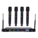 Citronic TU4 Quad Handheld Wireless Microphone System - Full