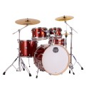 Mapex Mars Birch 22'' 5pc Drum Kit w/Cymbals, Blood Orange Sparkle