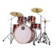 Mapex Mars Birch 22'' 5pc Drum Kit w/Cymbals, Blood Orange Sparkle