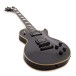 Gibson Custom Limited Edition Murphy Lab Kirk Hammett 1989 Les Paul Custom, Ebony - Ex Demo - angled shot