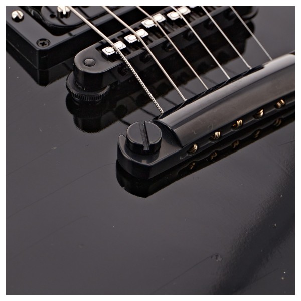 Gibson Custom Limited Edition Murphy Lab Kirk Hammett 1989 Les Paul Custom, Ebony - Ex Demo - bridge