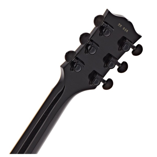 Gibson Custom Limited Edition Murphy Lab Kirk Hammett 1989 Les Paul Custom, Ebony - Ex Demo - back of headstock