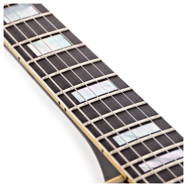 Gibson Custom Limited Edition Murphy Lab Kirk Hammett 1989 Les Paul Custom, Ebony - Ex Demo - fretboard