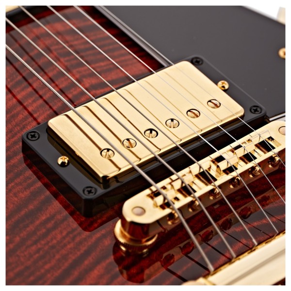Gibson Custom Made 2 Measure Les Paul Custom Figured, Siberian Tiger - Ex Demo - bridge pickup