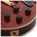 Gibson Custom Made 2 Measure Les Paul Custom Figured, Siberian Tiger - Ex Demo - controls