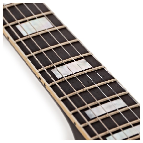 Gibson Custom Made 2 Measure Les Paul Custom Figured, Siberian Tiger - Ex Demo - fretboard