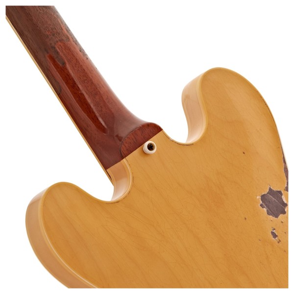Gibson Custom Murphy Lab 1959 ES-335, Ultra Heavy Aged, Vintage Natural #A950035 - neck joint