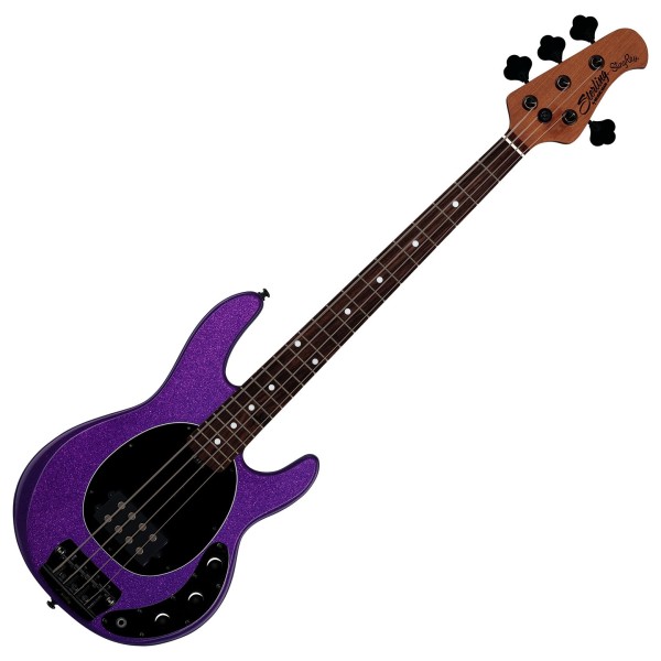 Sterling StingRay Short Scale RAYSS4, Purple Sparkle at Gear4music