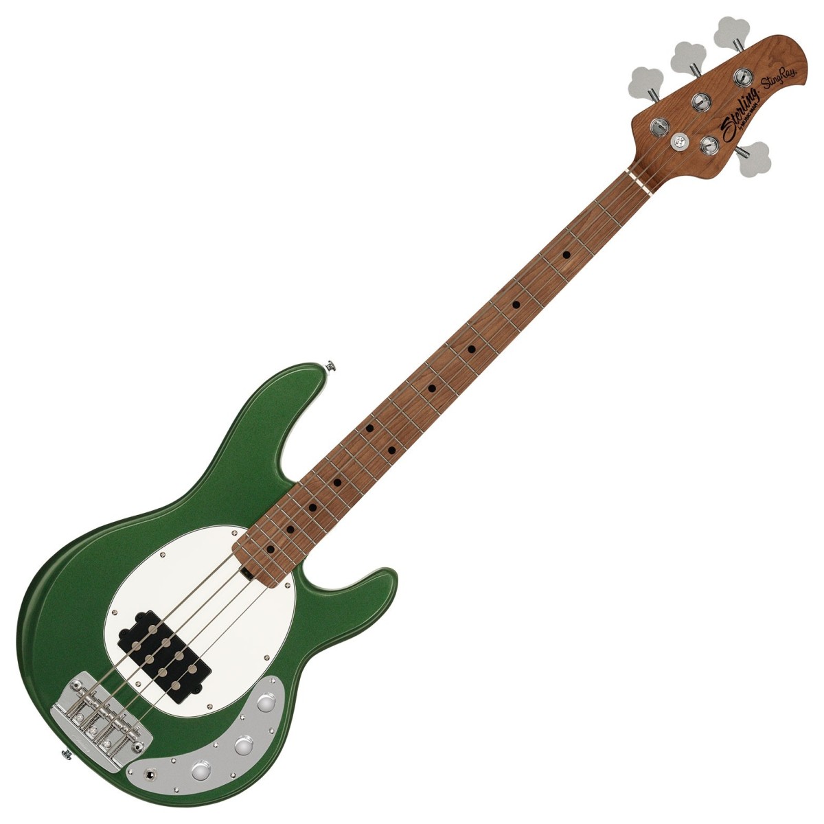 Sterling by Music Man Sterling StingRay Short Scale RAYSS4 Charging Green
