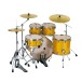 Mapex Mars Birch 22'' 5pc Drum Kit w/Cymbals, Sunflower Sparkle