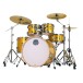 Mapex Mars Birch 22'' 5pc Drum Kit w/Cymbals, Sunflower Sparkle