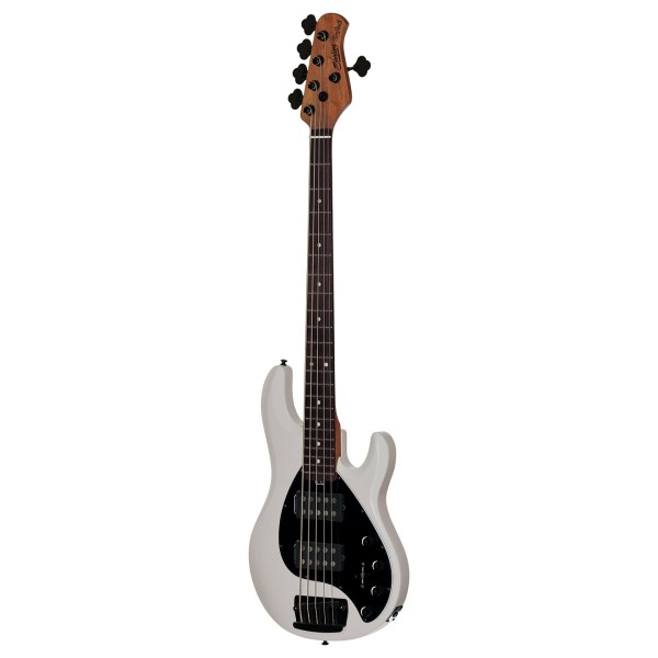 Sterling StingRay 5 HH RAY35HH, Chalk Gray - side view