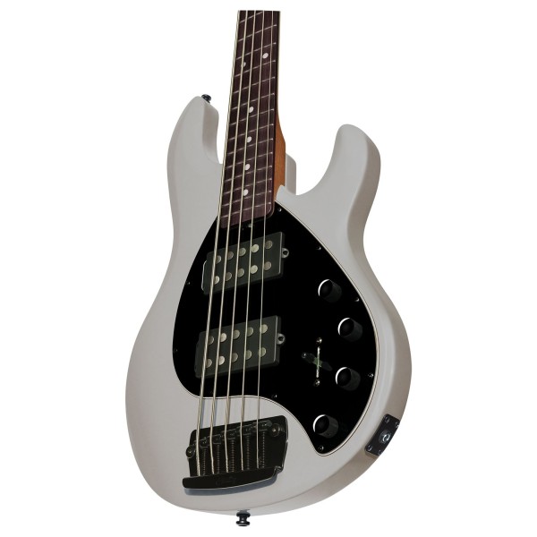 Sterling StingRay 5 HH RAY35HH, Chalk Gray - body
