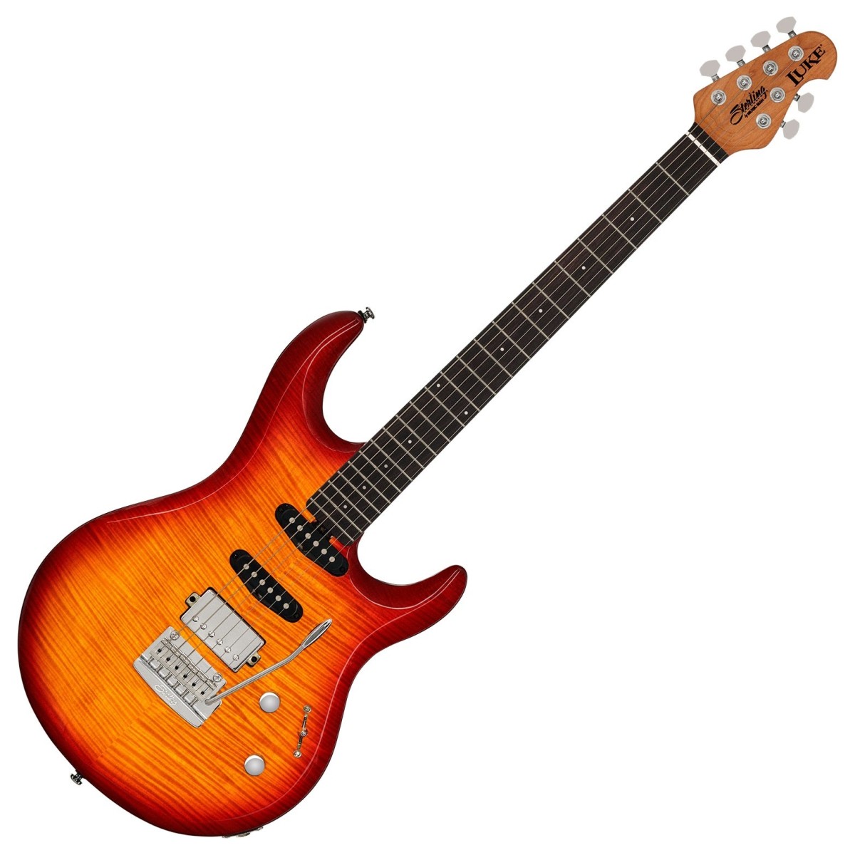 Sterling by Music Man Sterling Luke LK100HSS Heritage Cherry Burst
