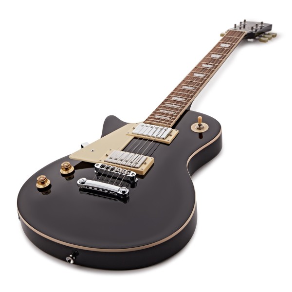 New Jersey Select Left Handed Electric Guitar by Gear4music, Black