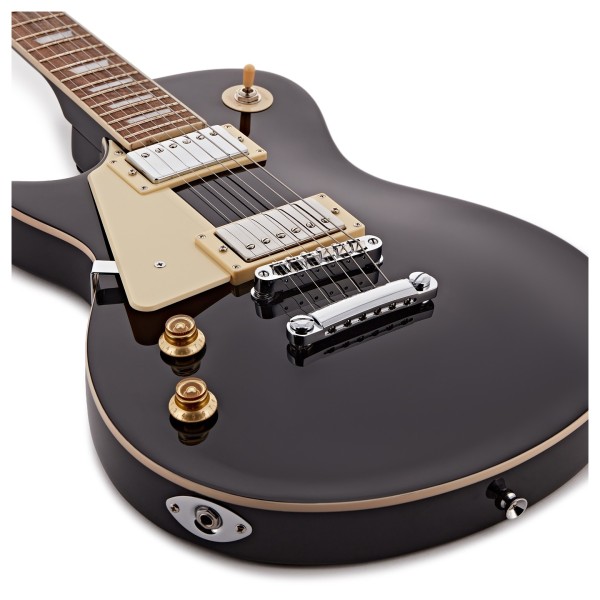 New Jersey Select Left Handed Electric Guitar by Gear4music, Black