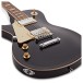 New Jersey Select Left Handed Electric Guitar by Gear4music, Black
