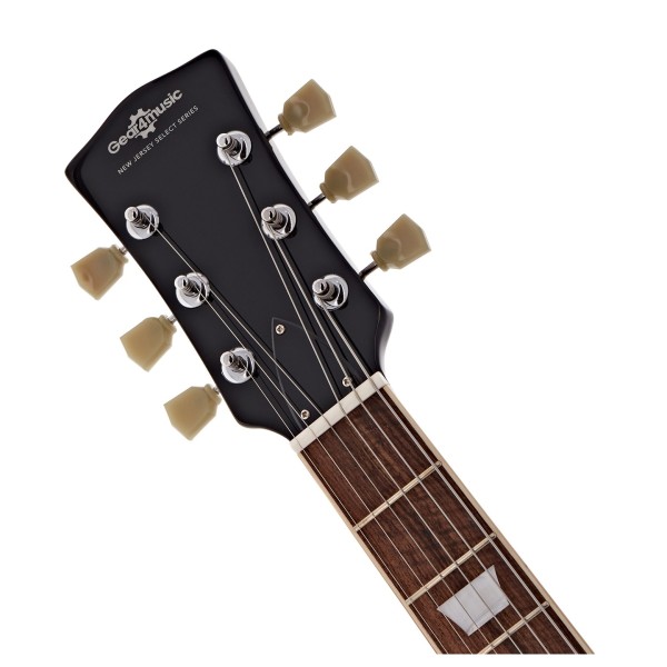 New Jersey Select Left Handed Electric Guitar by Gear4music, Black