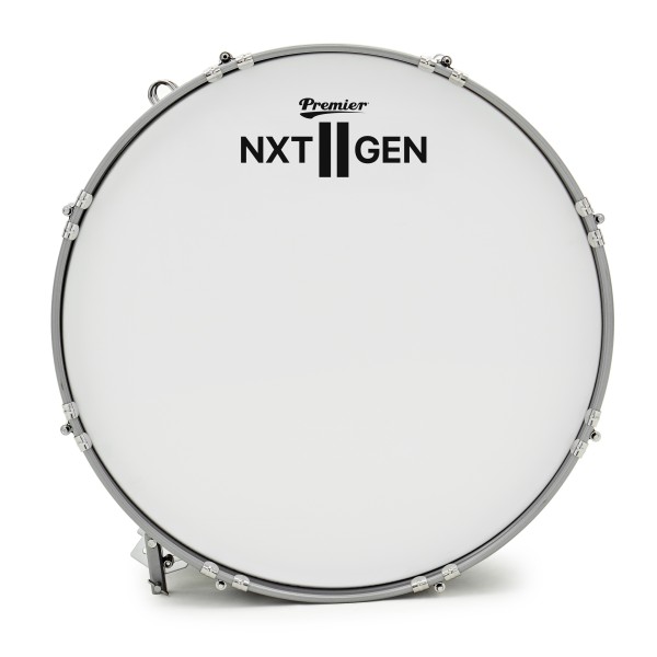 Premier NXT GEN Marching 22" x 14" Drum Corps Bass Drum, Black