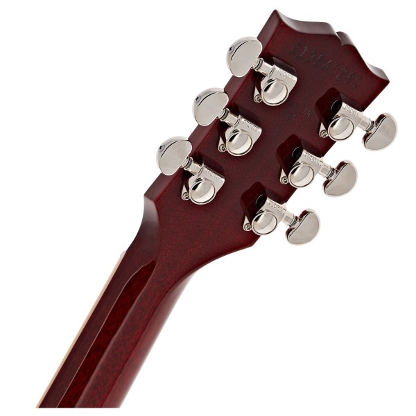 Gibson Les Paul Standard 60s Figured Top, Cherry #213540290 - headstock back 