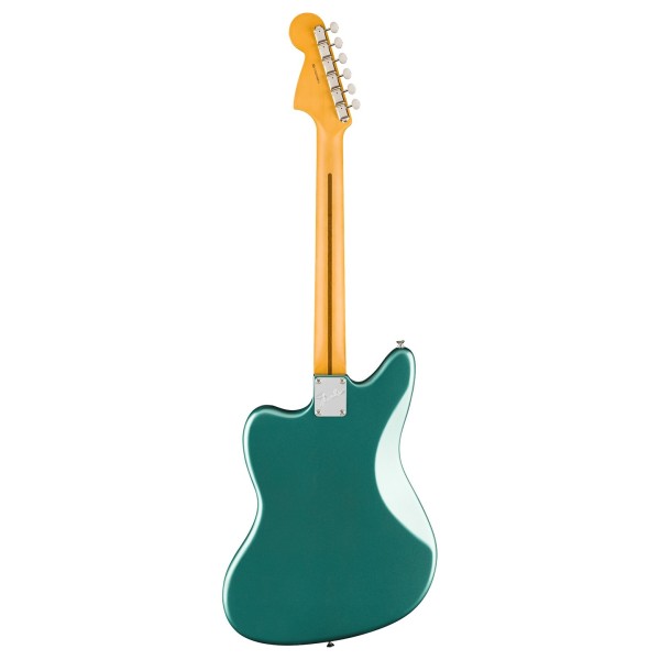 Fender American Professional Classic Jaguar RW, Faded Sherwood Green Metallic - back