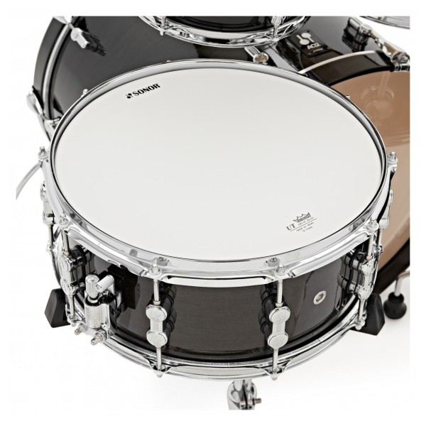 Sonor AQ2 22'' 5pc Drum Kit With Free Hardware & Throne, Transparent Black