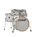 Sonor AQ2 20'' 5pc Complete Drum Kit With Free Hardware & Throne, White Pearl
