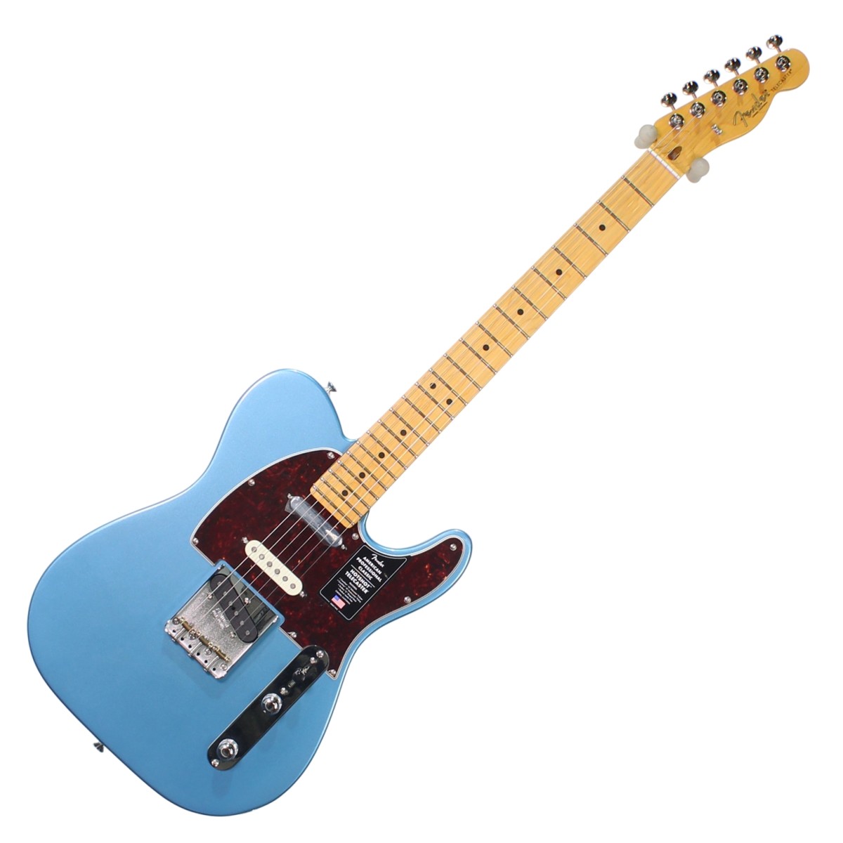 Fender American Professional Classic Hotshot Telecaster Mn Verblasst Lake Placid Blue