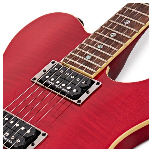 Fender FMT Custom Telecaster HH, Crimson Red Transparent