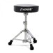 Sonor AQ2 20'' 5pc Complete Drum Kit With Free Hardware & Throne, Transparent Black