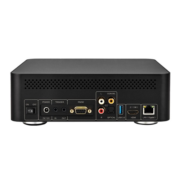 Dorpo digital X300 8K Smart media player rear 
