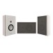 Monitor Audio Bronze 7G On-Wall LCR Speaker Package, White