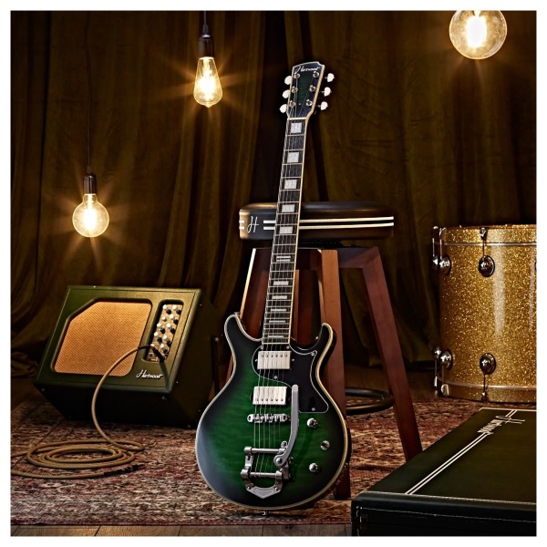 Hartwood Fifty6 Vibrato Electric Guitar, Pickle
