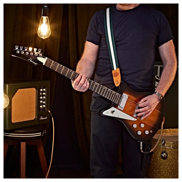 Hartwood Deytona II Electric Guitar Tobacco Burst, Left Handed