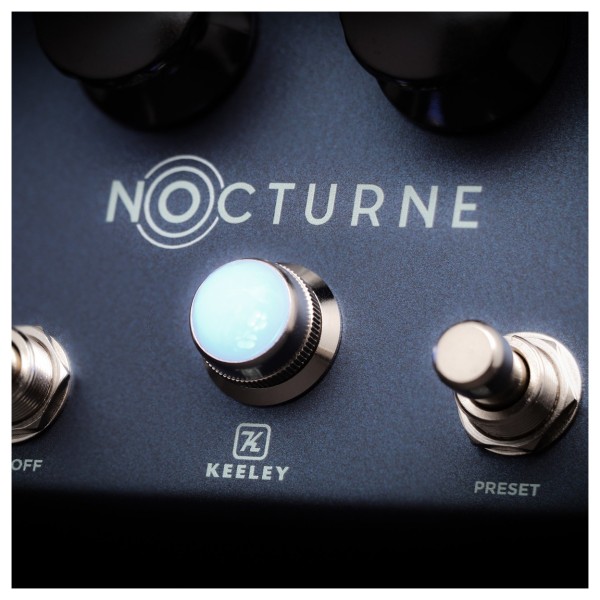 Keeley Nocturne Andy Timmons Signature Reverb Pedal - Detail